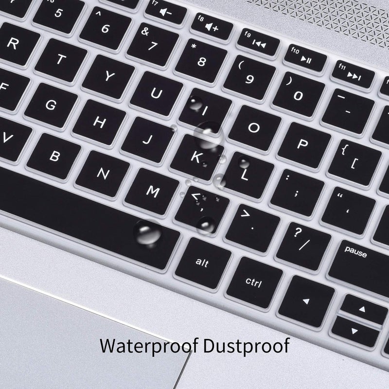 CaseBuy Keyboard Cover for HP Laptop 15.6 15-dw 15-dy 15-da/db 15-ef 15-bs/bw 15-dy5033dx dy5073dx dy2073dx dy5399nr dy5599nr 15-dw4047nr 15t-dw400/HP 17.3 Laptop 17-by/bs/ca 17-by4022wm by4025nr -Black - Image 4